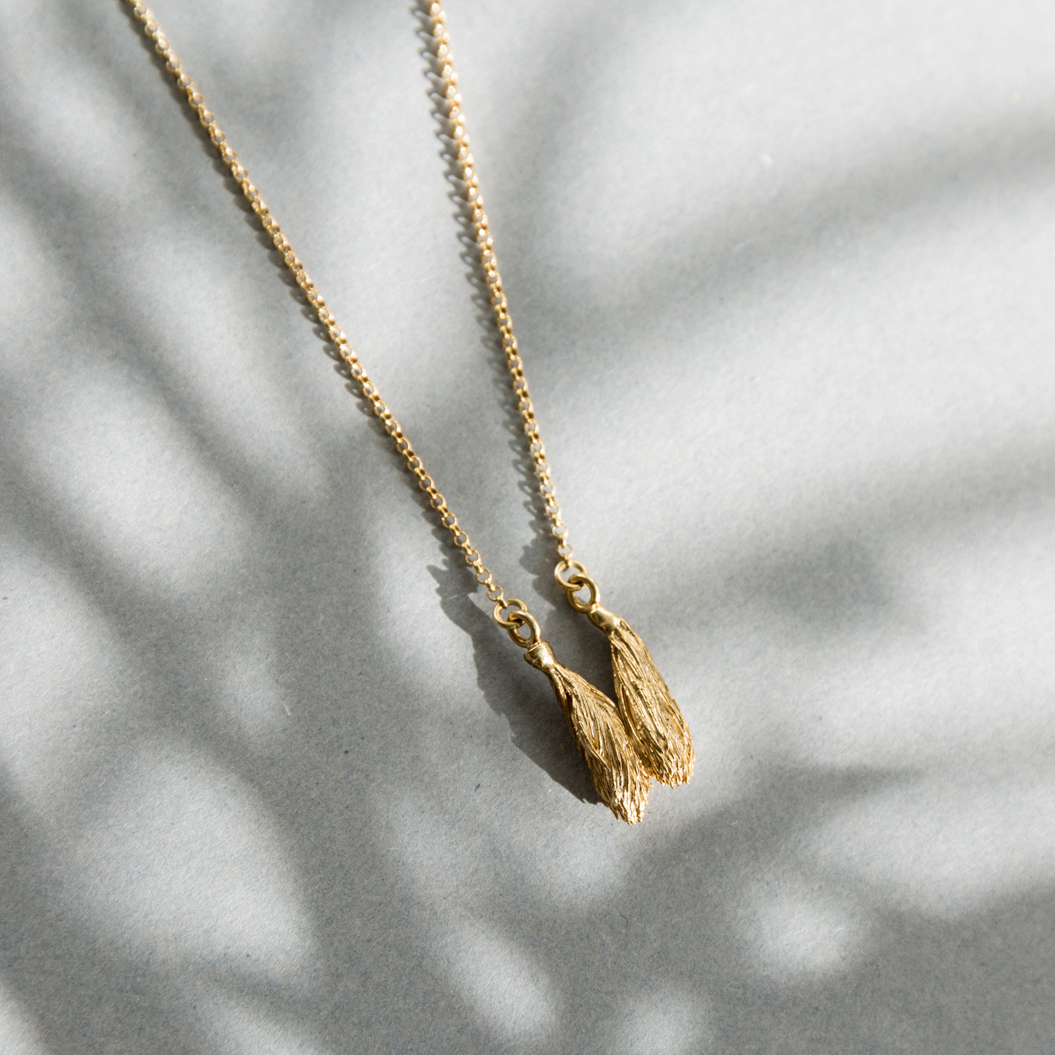 SPRUCE Double Necklace, gold