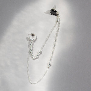 Rhisom ✦ silver earring
