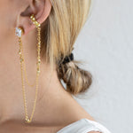 Load image into Gallery viewer, Rhisom ✦ gold earring
