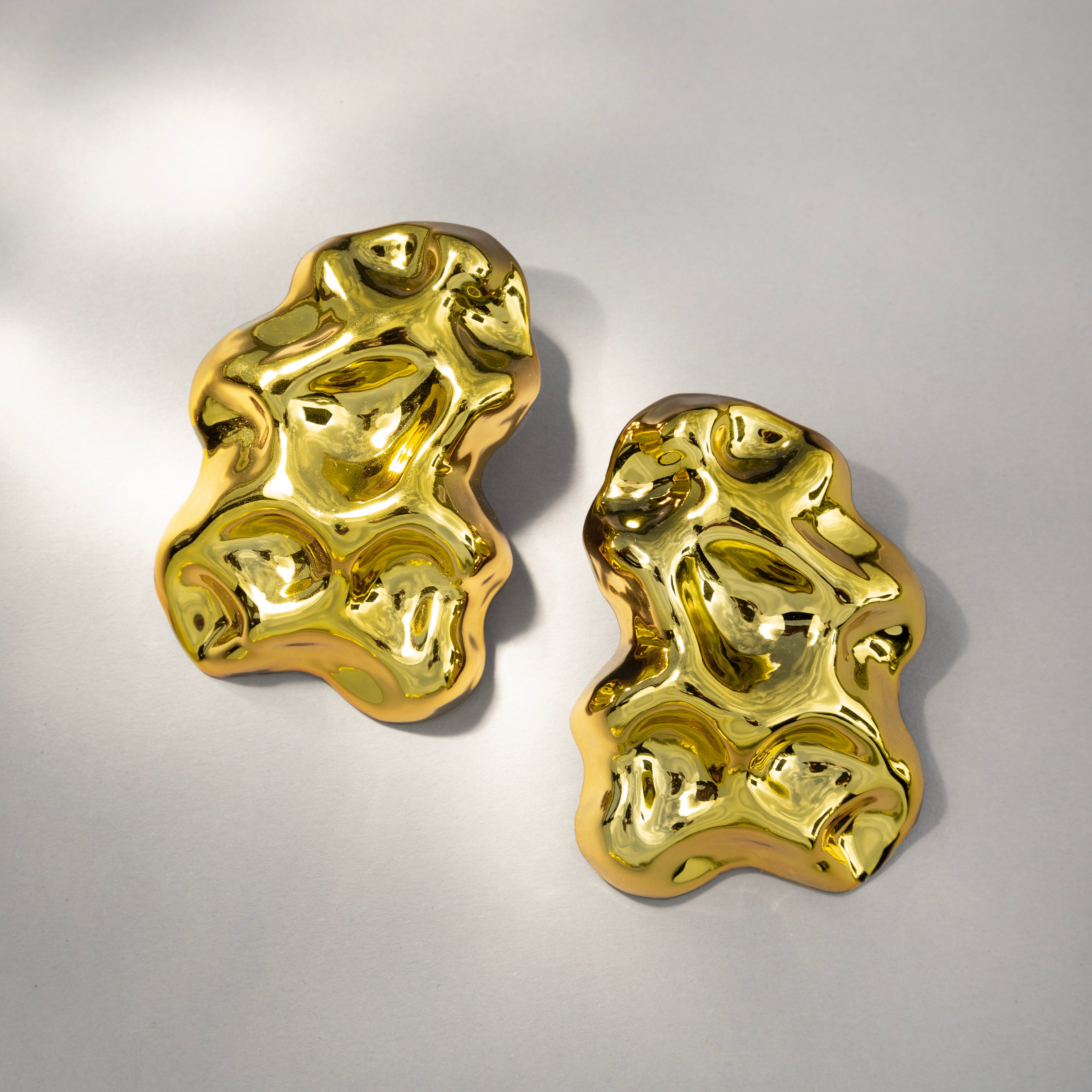 ENNE HAUTE small gold earrings