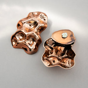 ENNE HAUTE small bronze earrings