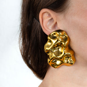 ENNE HAUTE small gold earrings