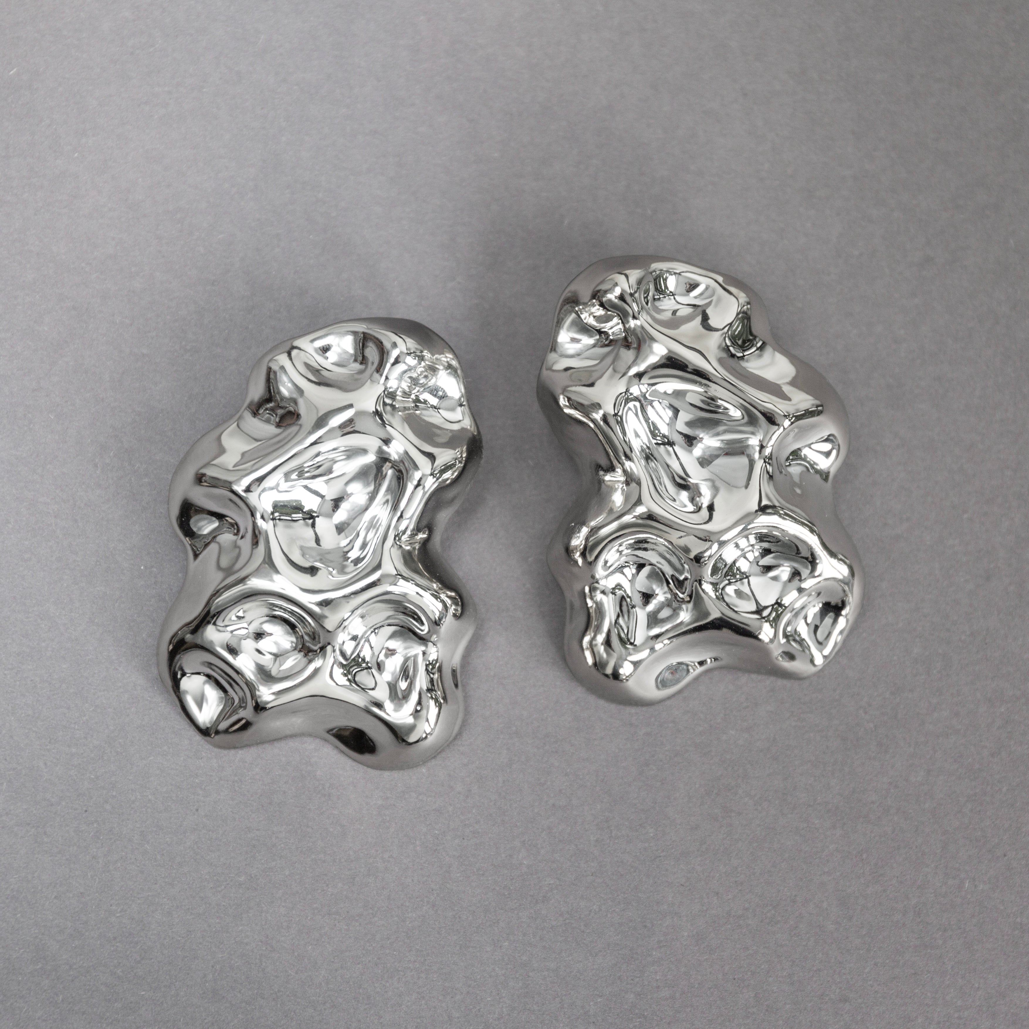 ENNE HAUTE small silver earrings