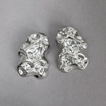 Load image into Gallery viewer, ENNE HAUTE small silver earrings
