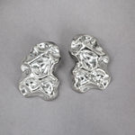 Load image into Gallery viewer, ENNE HAUTE small silver earrings
