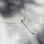 Load image into Gallery viewer, Composition silver necklace

