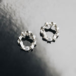 Load image into Gallery viewer, Cycle ✦ silver earrings
