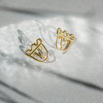 Load image into Gallery viewer, Nomad, gold earrings
