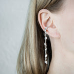 Load image into Gallery viewer, Stem, silver ear cuff
