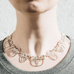Load image into Gallery viewer, Story, silver necklace
