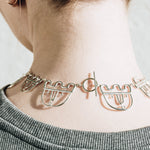 Load image into Gallery viewer, Story, silver necklace
