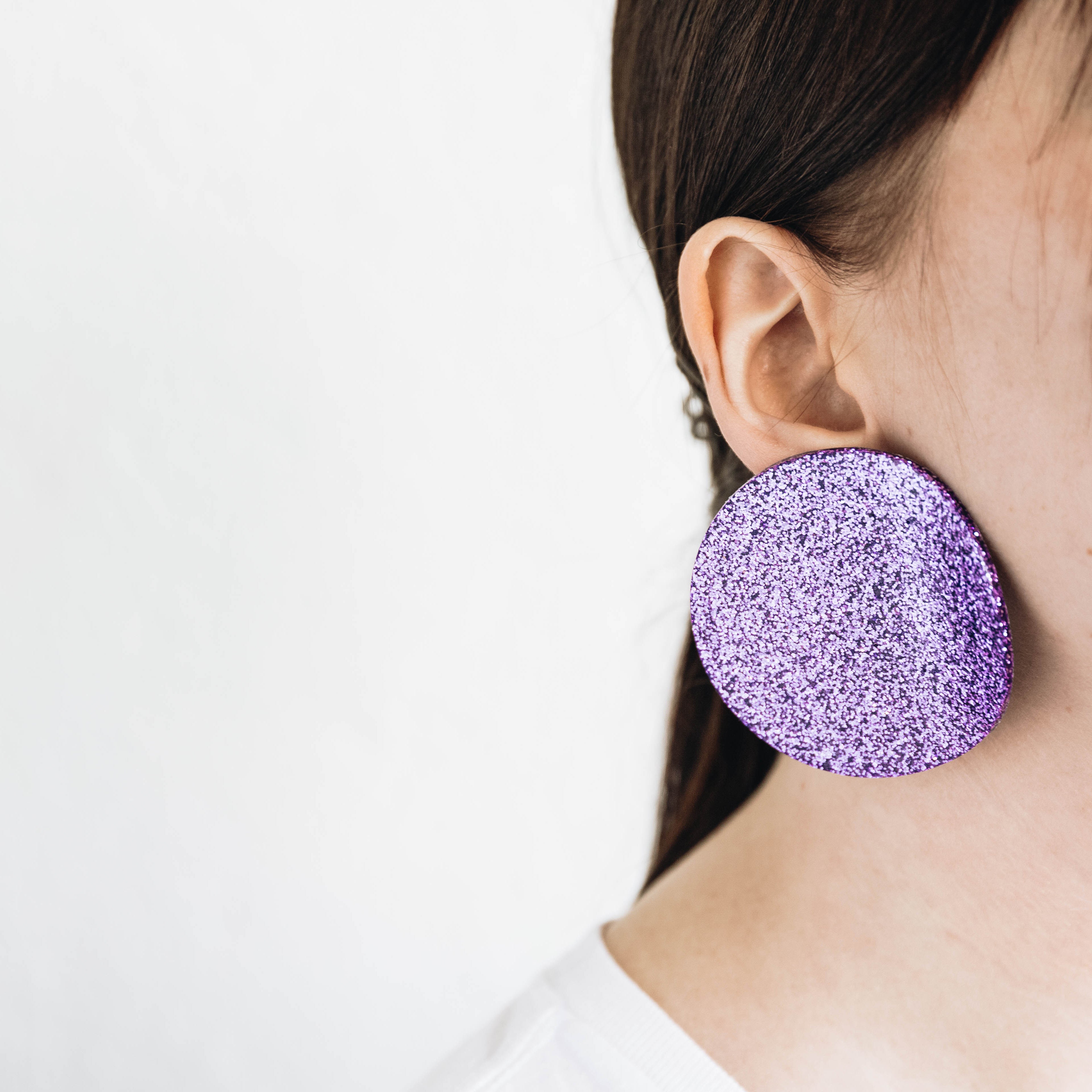 Lilac earrings