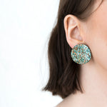 Load image into Gallery viewer, eco Caribbean earrings
