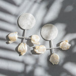 Load image into Gallery viewer, Sigrid Kuusk, Nature Morte, silver, Kesh pearl, shine. Estonian design.
