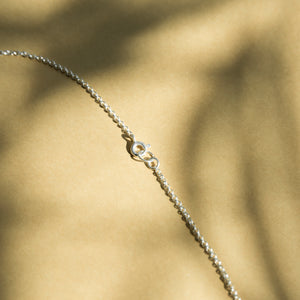 Silver necklace