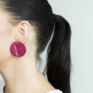 Fuchsia earrings