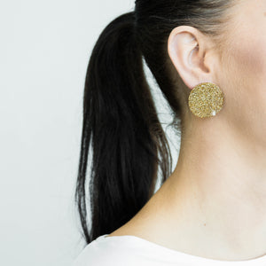 Gold earrings