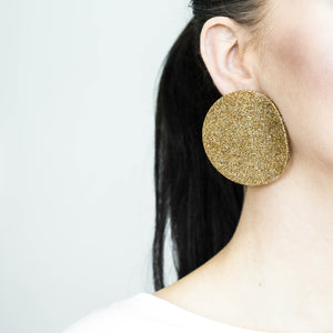 Gold earrings