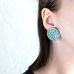 Load image into Gallery viewer, eco Lagoon earrings
